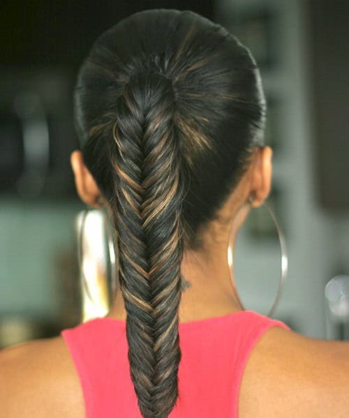 Ponytail fishtail