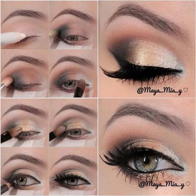 Gold and Pink Party Look