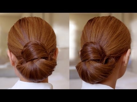 Elegant hair knot