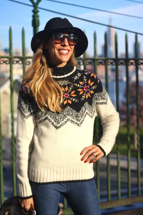 Pretty DIY Sweater Idea