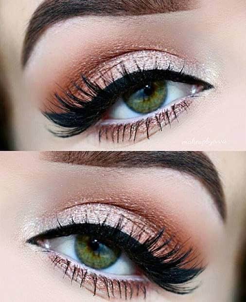 Glittery Peach Blend