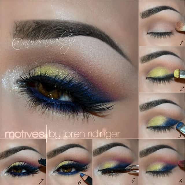 NO7. Beautiful Colorful Eye Makeup