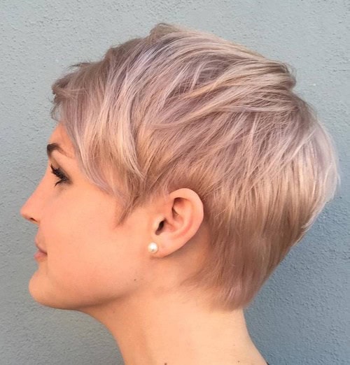 Bubblegum Pink Pixie Crop