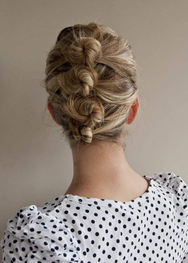 Four-knot French twist