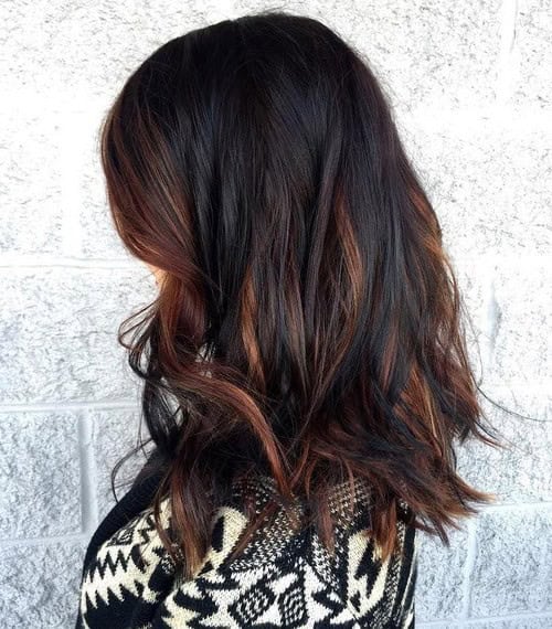 Brown Locks with Copper Tints