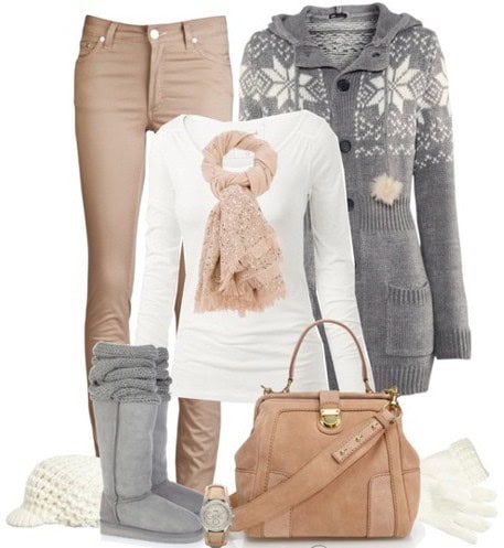 Winter comfy outfit