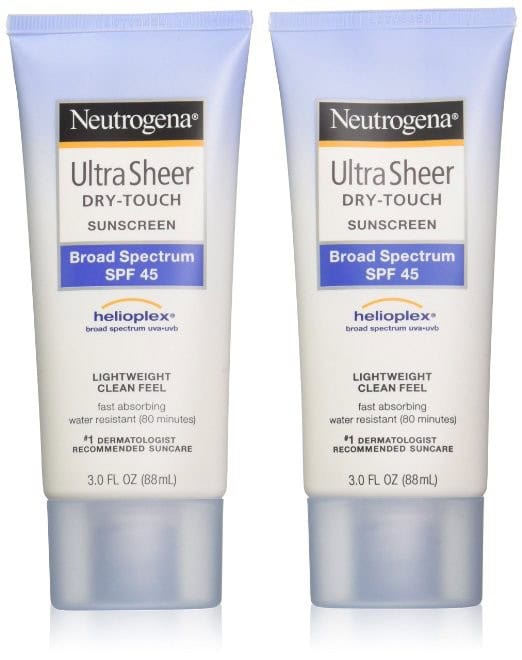 Neutrogena Ultra Sheer Drytouch Sunscreen, SPF 45