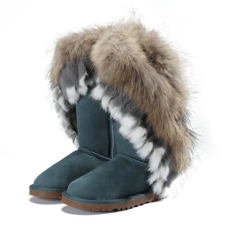 Feather ‘Ugg’ boots