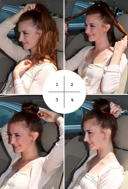 The Four-Step Bun