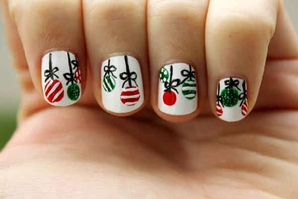 Cute Nail Design for Christmas