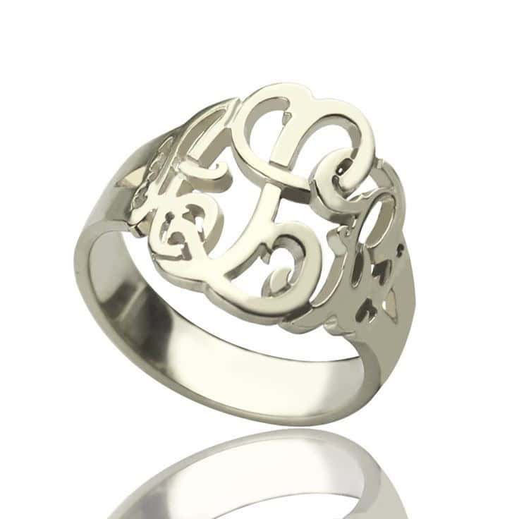 Monogram ring